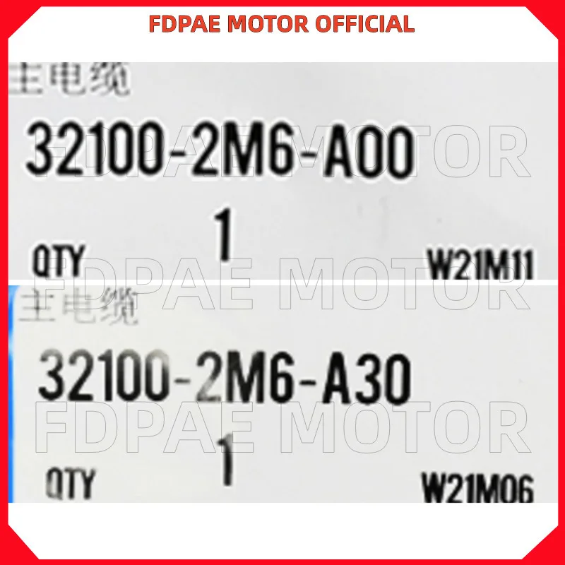 الكابل الرئيسي للدراجة الكهربائية Wuyang Honda Ube Zoomer e #6