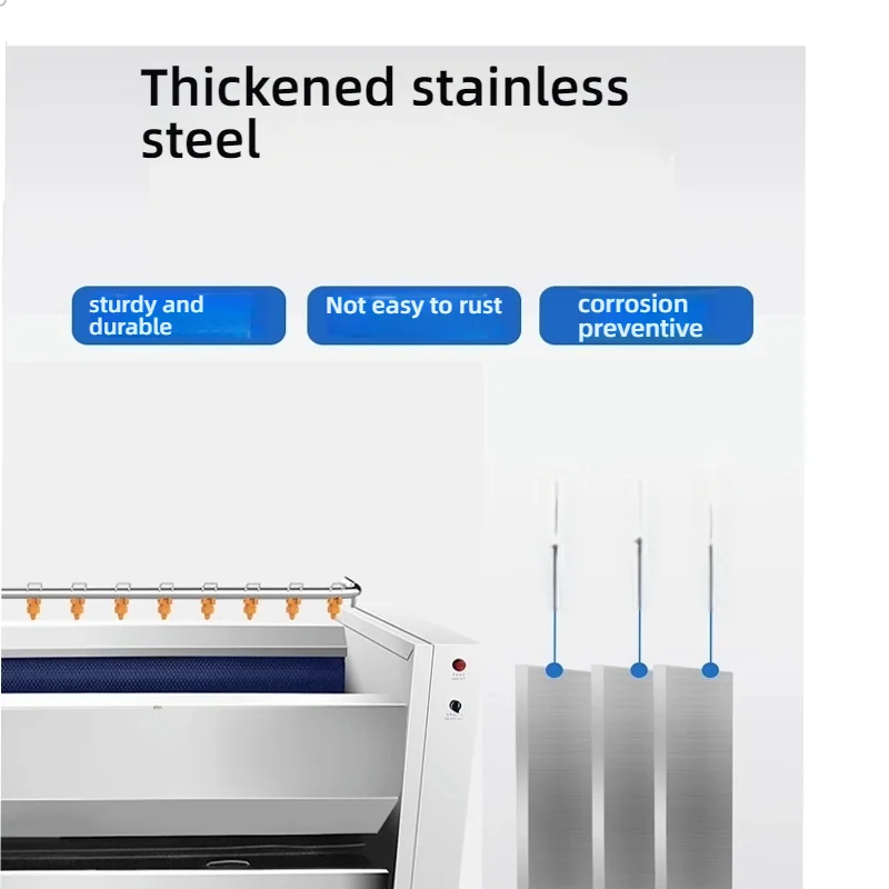 

Roller Brushing Fruit & Vegetable Peeling Efficient Processing Equipment Cassava Ginger Potato Washing And Peeling Machine