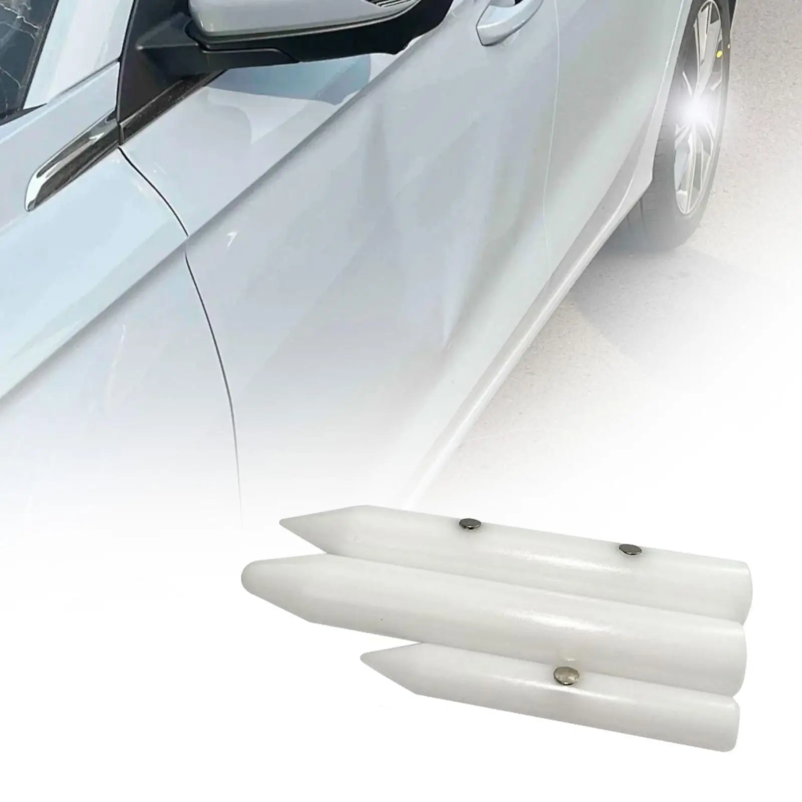 

3Pcs Car Dent Tap Down Pens Hand Tool Sturdy Premium Nylon Supplies Dent Repair