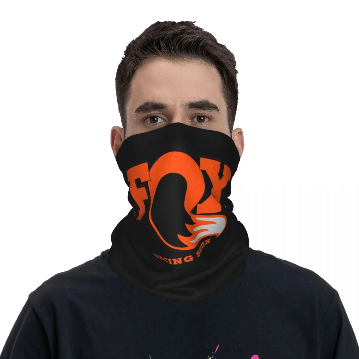 F-x syal masker Multi guna Pria Wanita, penutup leher Motocross Motor balap bermotif Balaclava musim dingin untuk lari