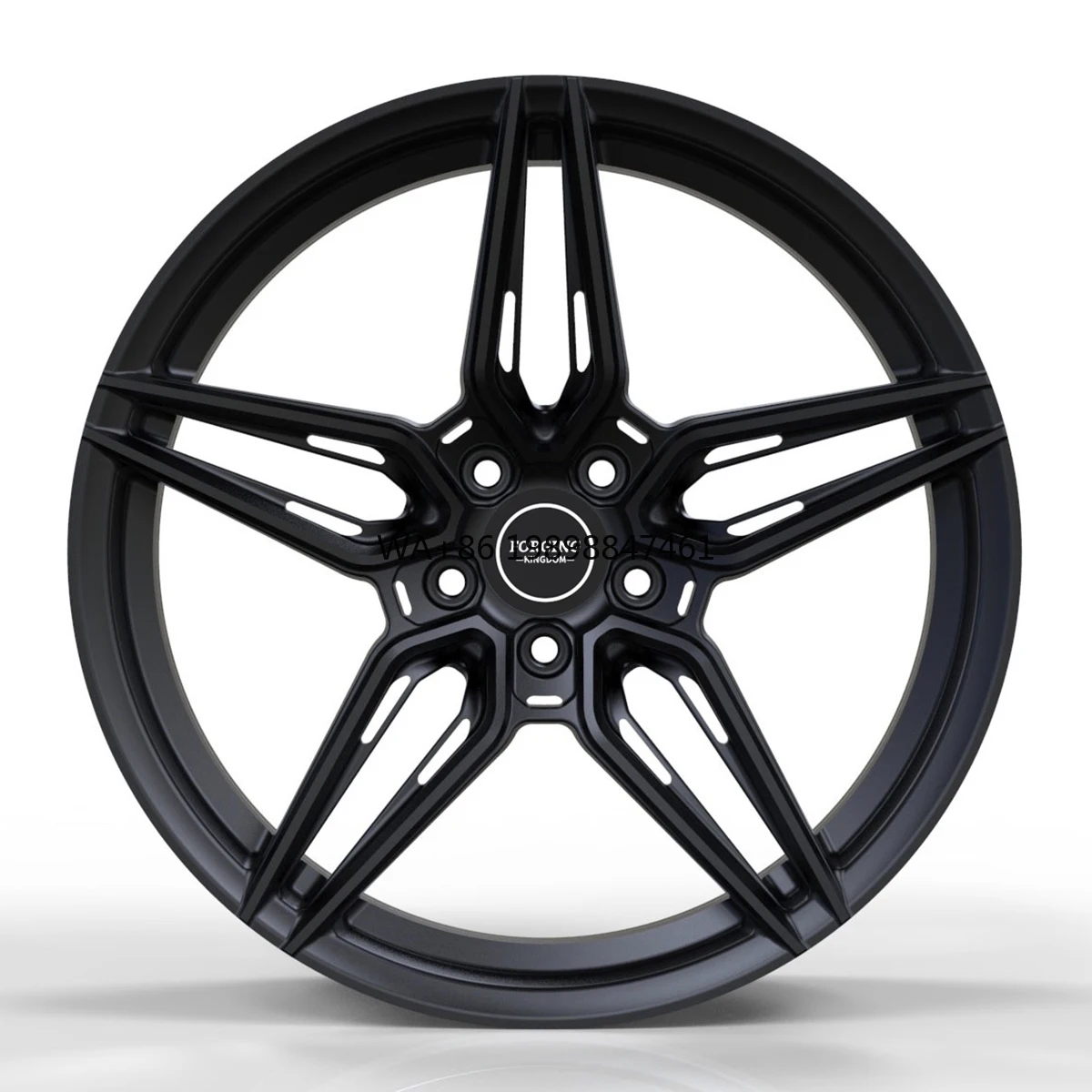 

Custom One-Piece Forged Wheel Hub High Performance 17-26 Pulgadas 5*112 5*114.3 5*120 5*130 Matte Black Car Wheels