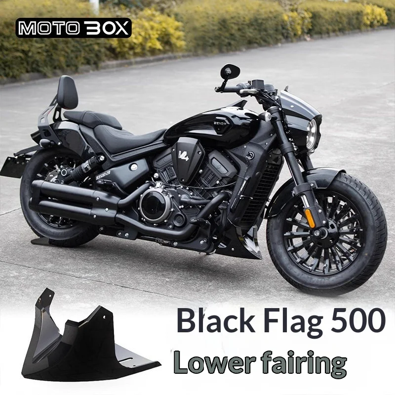 【Premium】For Black Flag 500: Modified under-diffuser-specific base plate, decorative cover, and lower protection cover – direct