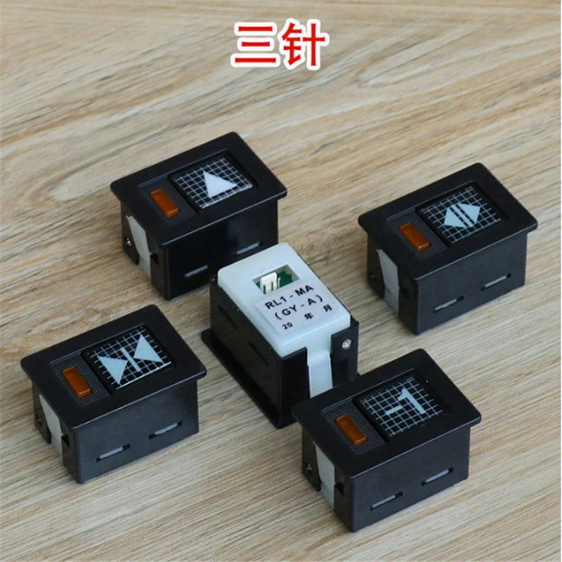 5pcs   Elevator Push Button RL1-MA   square key GY-A 3 pins 4pins