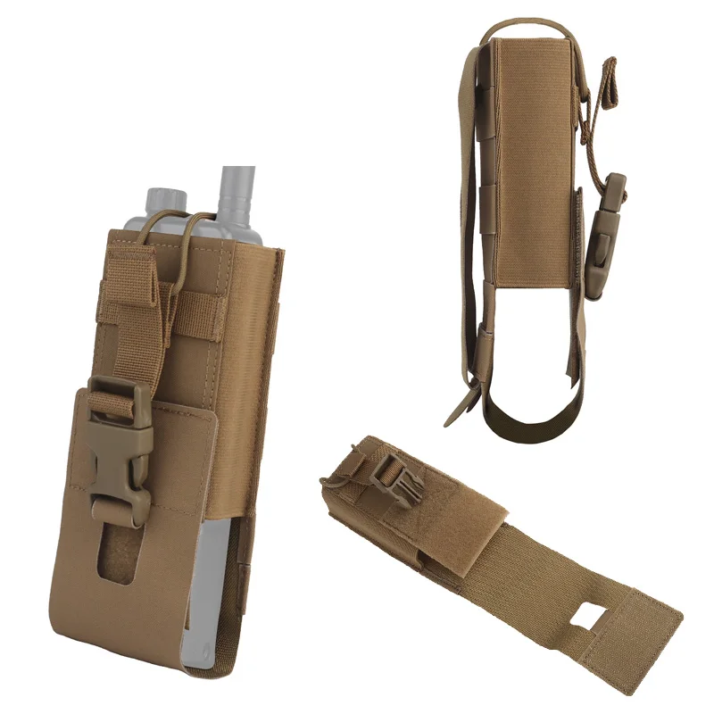Organizador MOLLE para radio Thales MBITR PRC152 con mosquetón - imagen 3