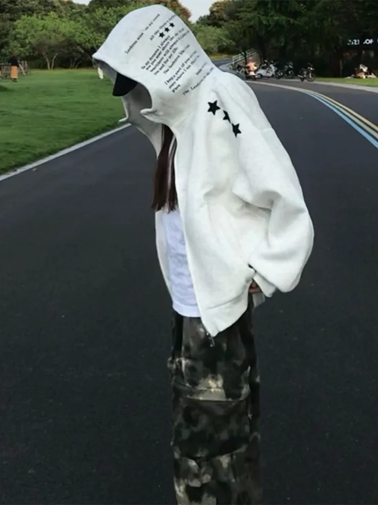 

Мужская толстовка-худи American Style с высоким воротником, плотная, свободного кроя, в уличном стиле, для пар, из смесового хлопка и полиэстера