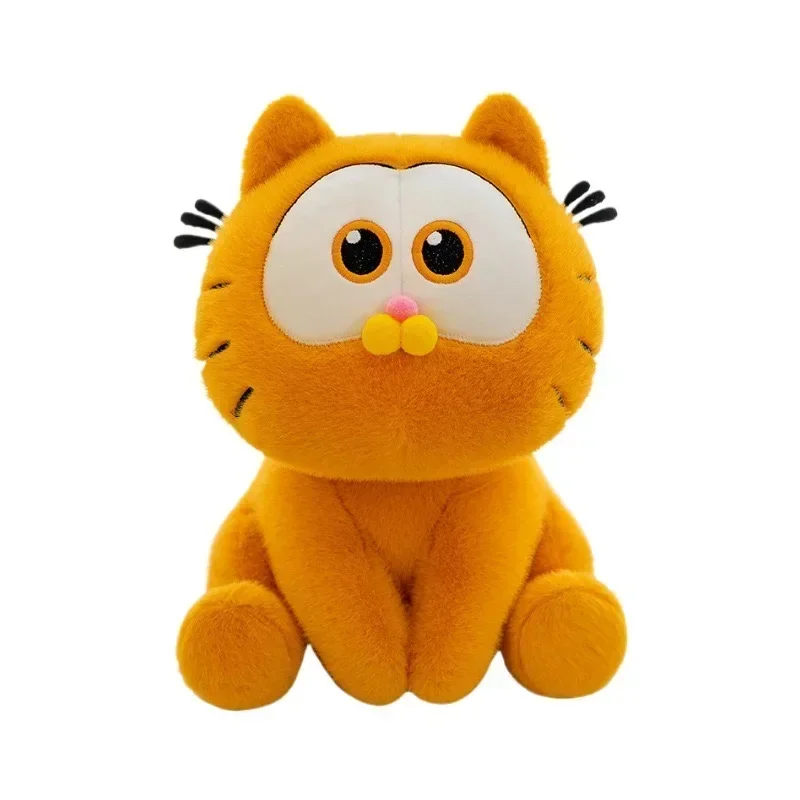 

HOTSALE 23Cm Cartoon Anime Garfield Plsuh Toy Down Cottn Filling Baby Appease and Accompany Doll Kawaii Room Decoration Gifts