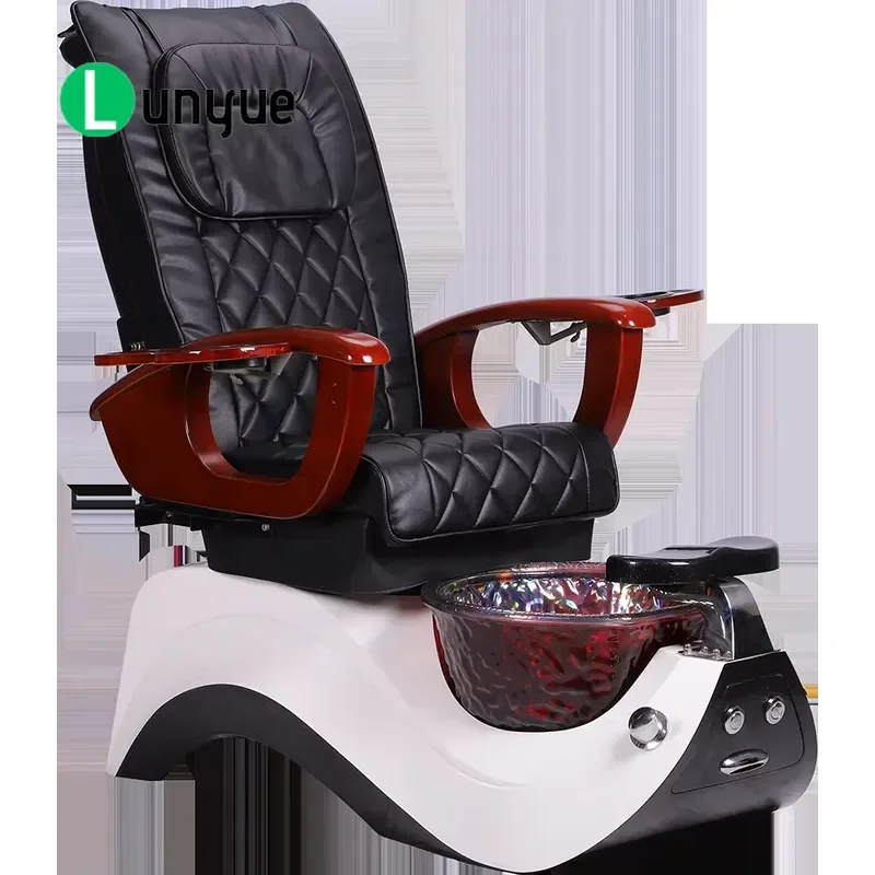 Deluxe Pedicure Chair Foot Spa Massage Furniture Comfortable Relaxing Manicure Station for Beauty Shop Nail Care