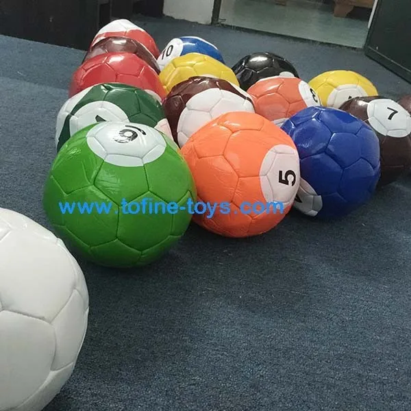 inflatable billiard snookball playground football inflatable billiard soccer ball table