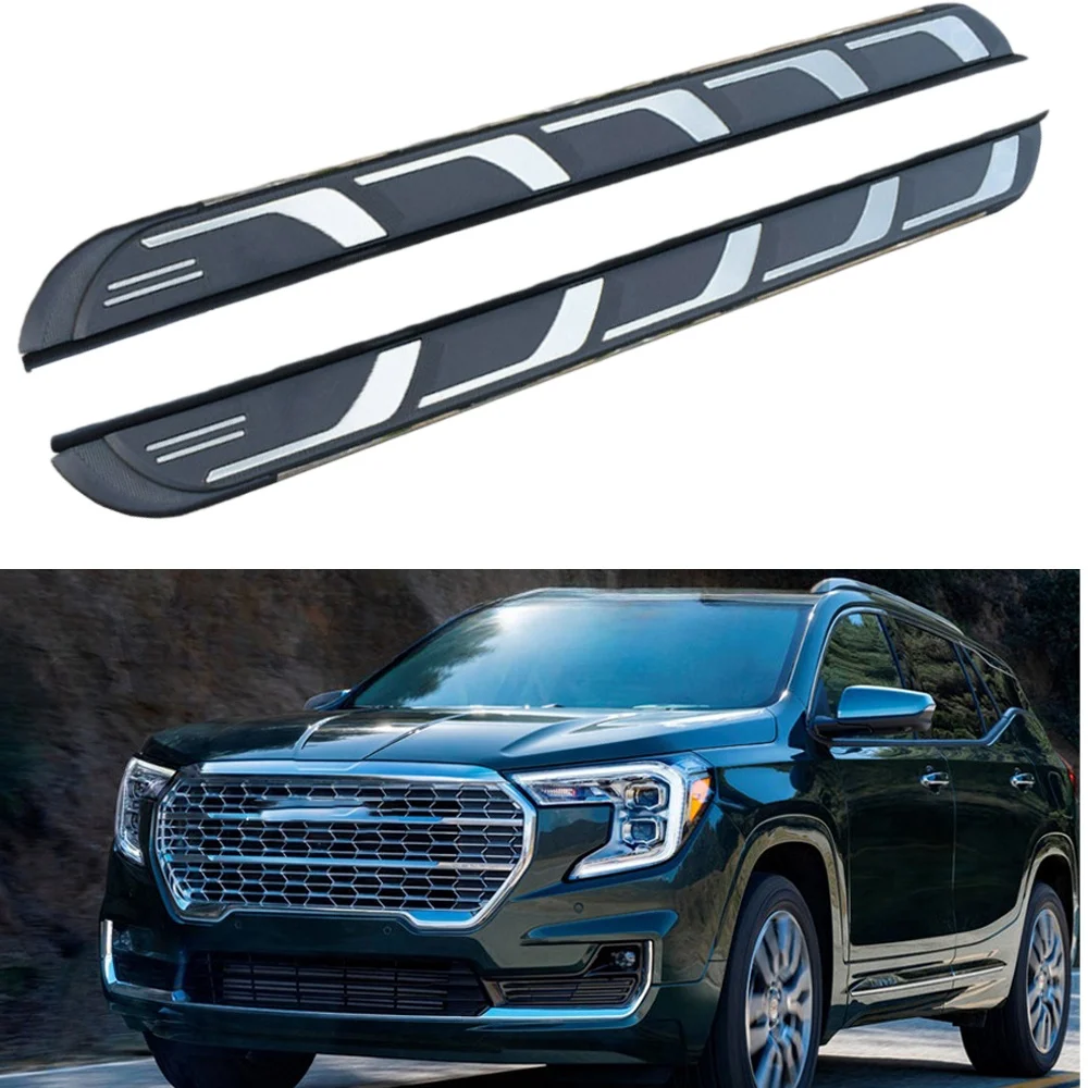 

Running Board Fits for GMC Terrain 2018-2024 Side Steps Aluminum 2PCS Car Protector