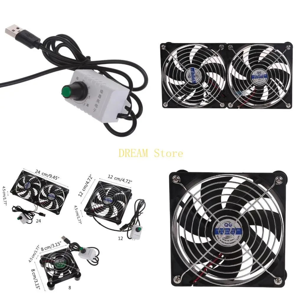 

Вентилятор с охлаждением с высоким содержанием маршрутизатора для компьютерной телевизионной коробки.