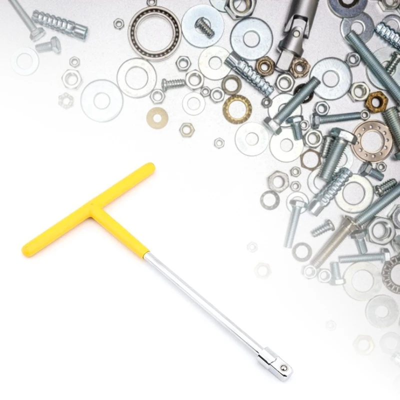 T Type Universal Socket Wrench Steel Spanner Hand Tools For Car Repair Hexagon Socket Wrench Maintenance Tools