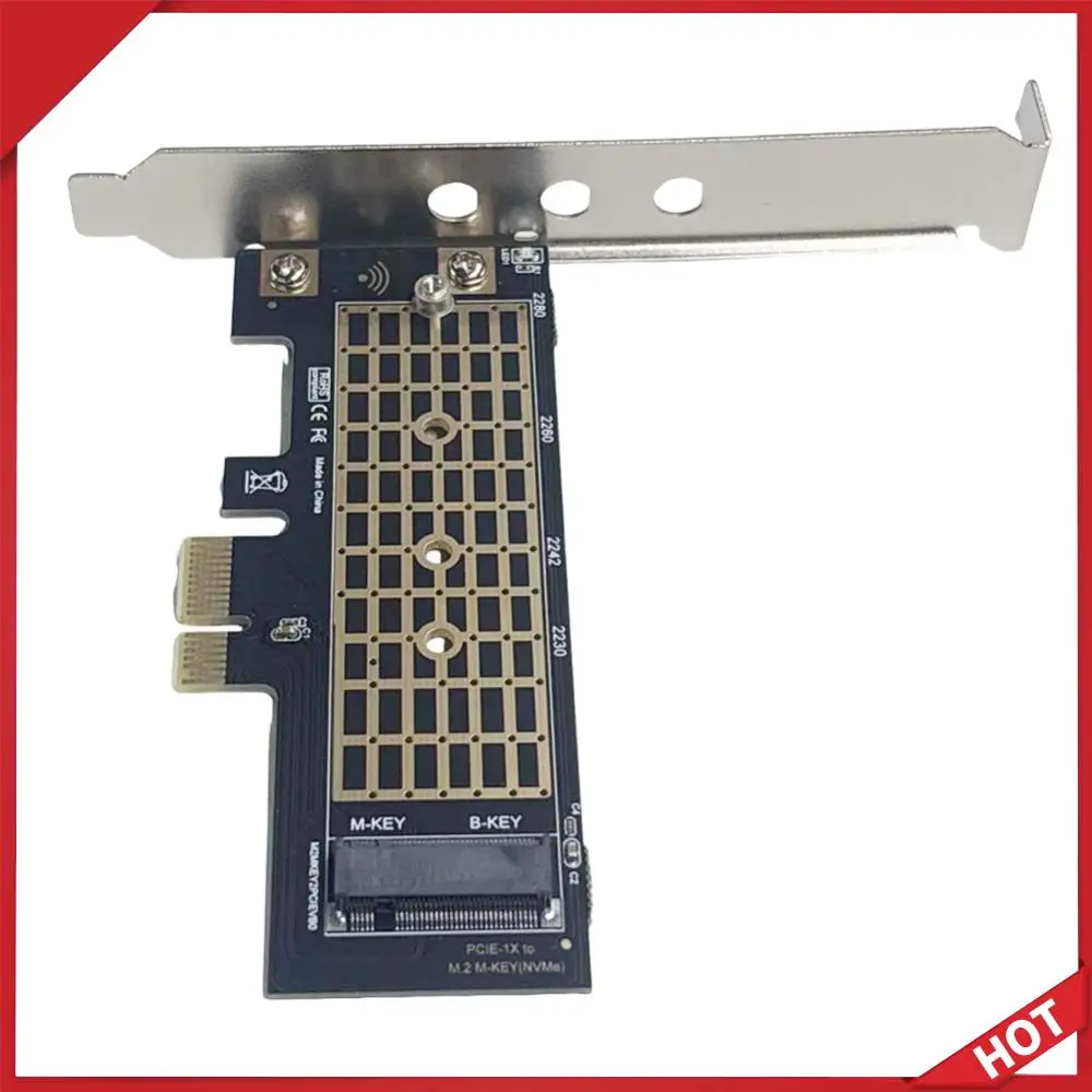 

SSD PCIE X1 Expansion Card 8Gbps M.2 NVME To PCIe 3.0 X1 Adapter M Key M.2 NVME SSD To PCIe 3.0 PCIE X1 Adapter Card for Desktop