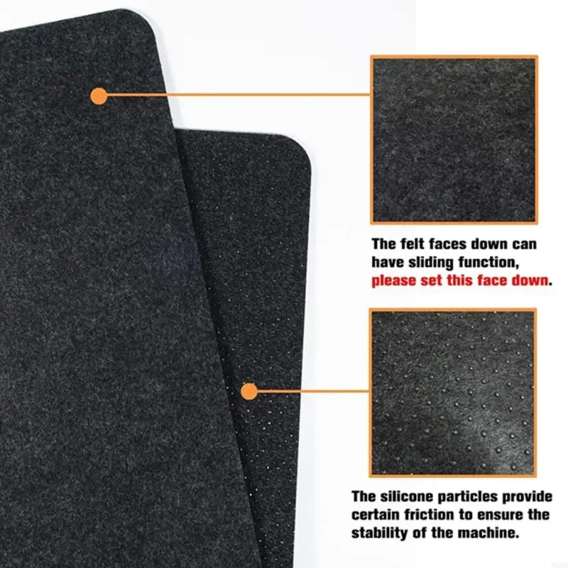 Thảm điện tích nhiệt Thiết bị nhỏ không trượt thảm chống chống trượt N58D