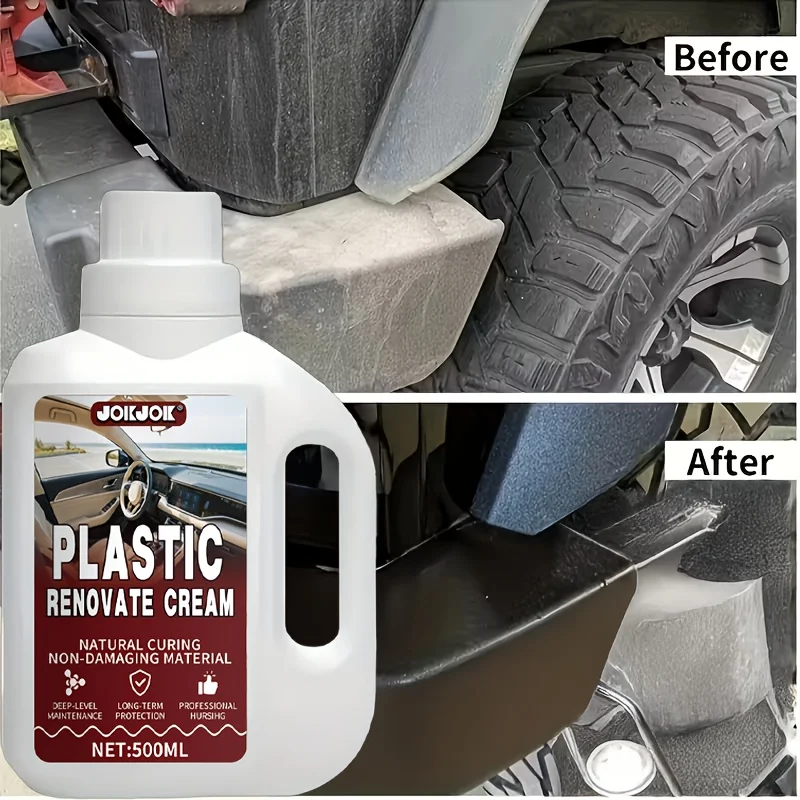 

Car Interior Plastic Polish Paste,Seat Dashboard Steering Wheel Renovation,Remove Yellowing Fading,Protect Tires Rubbelr,All Mod