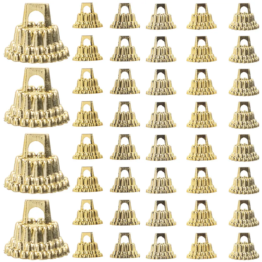 

100 Pcs Decorative Hat Ball Cap Accessories DIY Parts Ornaments Plastic Colored Caps