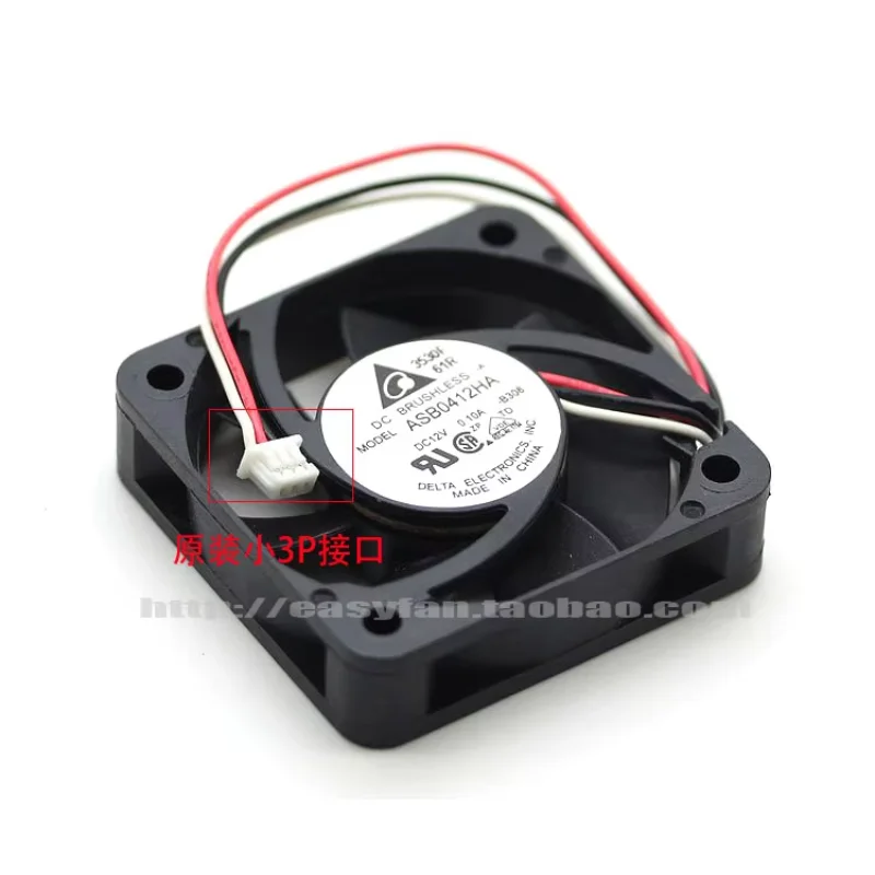 Delta Electronics ASB0412HA B308 DC 12V 0.10A 40x40x10mm Server Cooling Fan