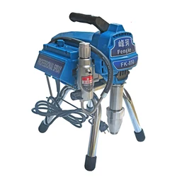 Machine de pulvérisation professionnelle sans air pistolet de pulvérisation sans air 3500W 4.0L pulvérisateur de peinture sans air GTB850 machine-outil de peinture