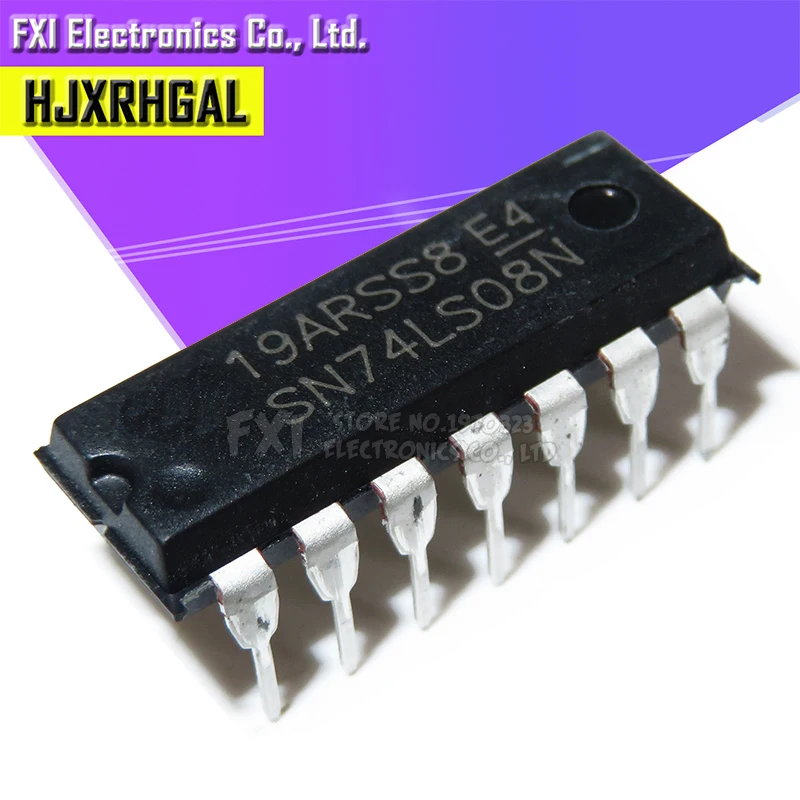 

100PCS SN74LS08N SN74LS08 DIP14 DIP HD74LS08P 74LS
