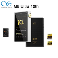 SHANLING M5 Ultra 10th MP3 Player Bluetooth 5.2 Portable Player MP3 Music Player Hi-Res Audio Walkmen AK4191EQ AK4499EX Chips