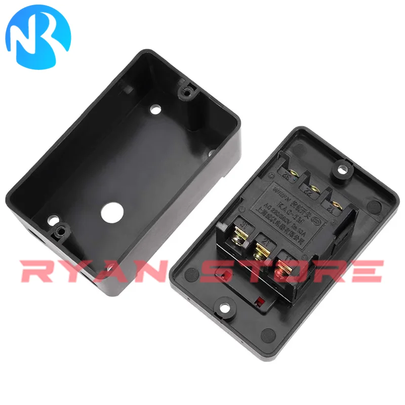 1 قطعة KAO-5M KA0-10KH مفتاح التحكم مقاوم للماء KAO 5M 10KH 10A 220/380 فولت تشغيل/إيقاف زر مفاتيح #3