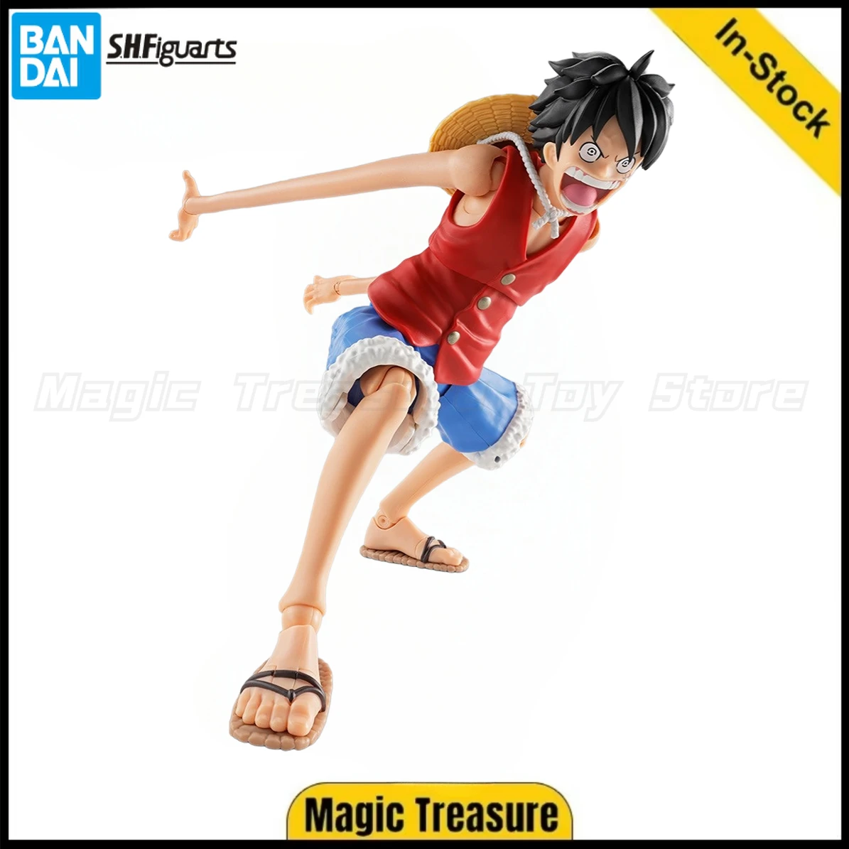 

【In Stock】Original BANDAI SPIRITS S.H.Figuarts ONE PIECE Monkey D. Luffy The Prelude To The Adventure - Figures Anime Gifts