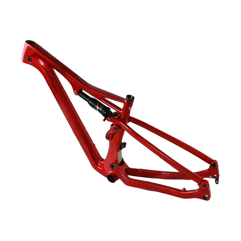 

Новая мода дисковый тормоз полная подвеска горный велосипед внутренний трос сквозная модель безопасности китайский карбон T800 велосипед матовая рама