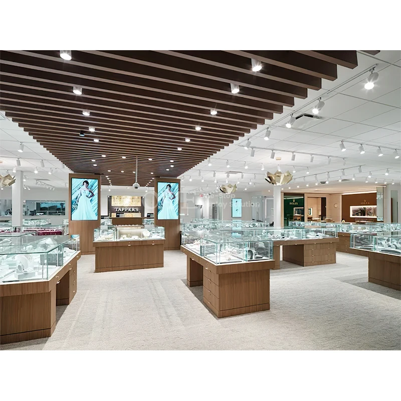 custom.Boutique Shop Jewelry Display Cabinet Watch Shopping Mall Jewelry Display Showcase