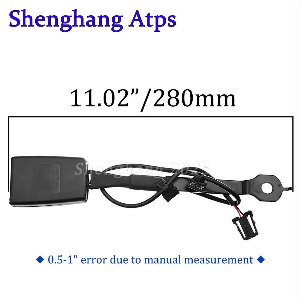 Automobile Safety Belt Socket Jack Mortise Lock Fixing Lock Catch 8R0857755G 8R0857755L 8R0857755 For Audi Q5 2009-17 Q3 2012-18
