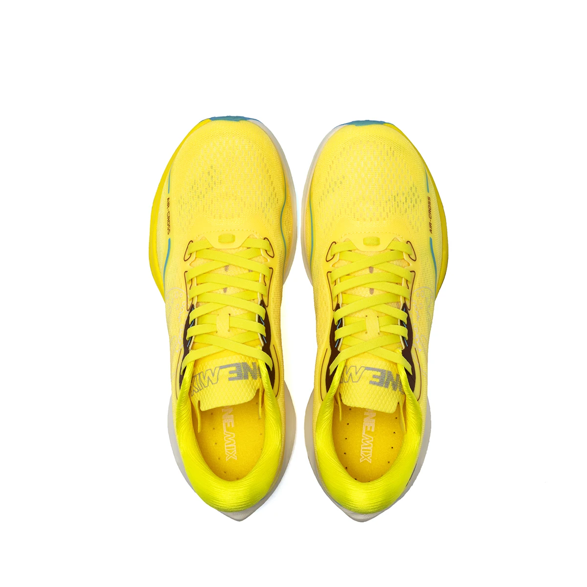 ONEMIX Herren Carbon-Laufschuhe Stoßdämpfend Hochelastisch Atmungsaktive Sportschuhe für Umfassendes Training – Detail 16