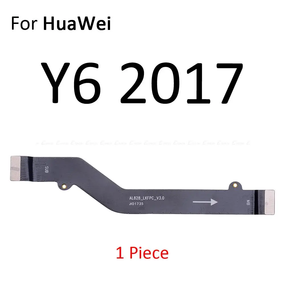 Main Board Mainboard Motherboard LCD Connector Flex Cable For HuaWei Y9 Y7 Y6 Prime Pro 2019 2018 Y5 GR5 2017