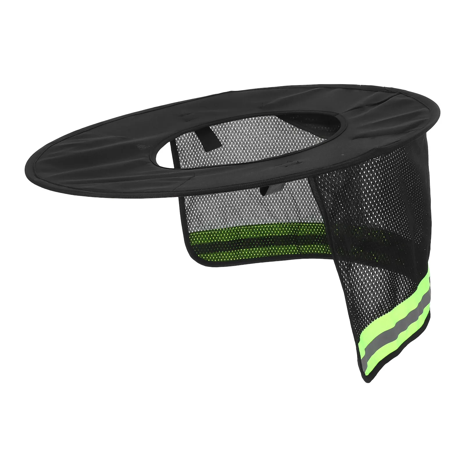 

Hard Hat Sunshade Protector Full Brim Neck Cover Reflective High Visibility Mesh Breathable Safety Accessory