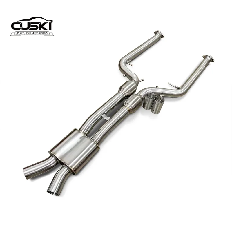 CUSKI Exhaust Mid pipe For BMW X3M X4M F97 F98 3.0T 2019-2023 section improve exhaust performance Exhaust System