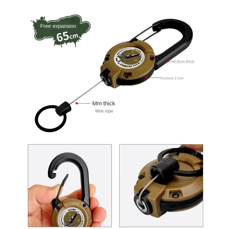 Squid Jig Hook Caps and Carabiner Fishing Accessories Bait Protector Squid Lure Umbrella Hooks Fishing Tackle