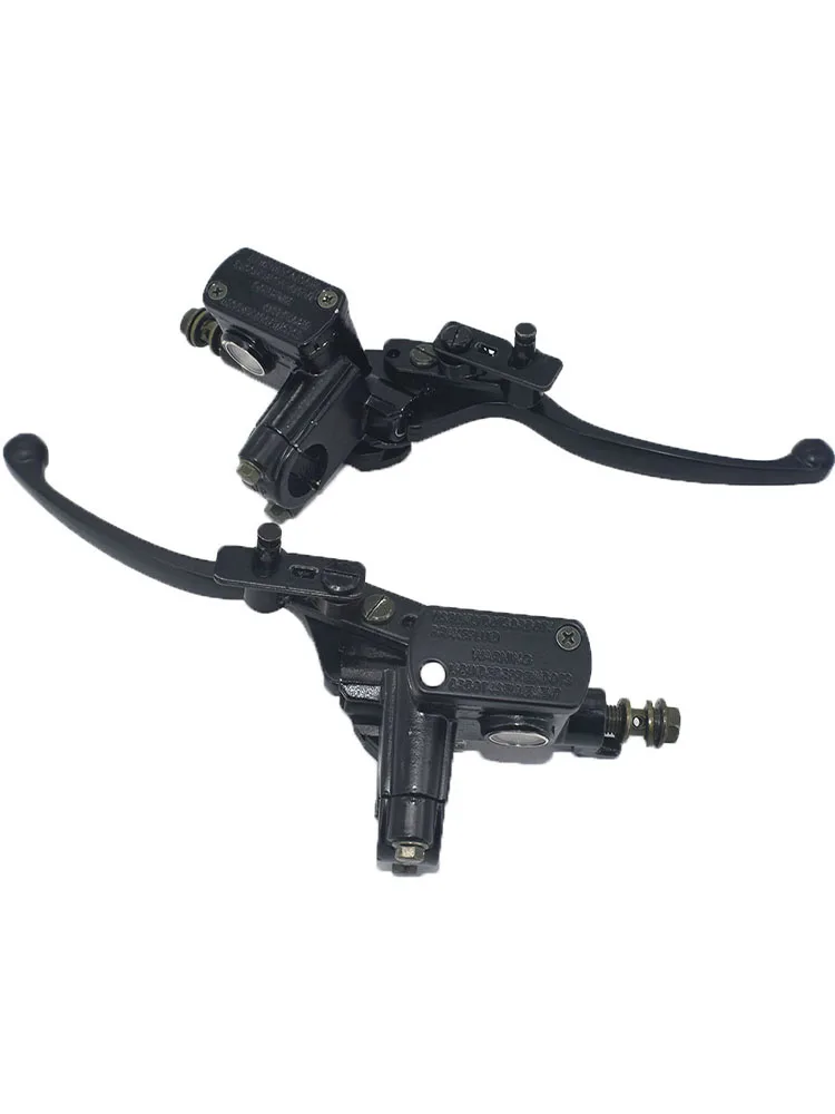 Motorcycle Cylinder Hydraulic Brake Lever Clutch Lever Pump Left Right For Universal 50cc-250cc Dirt Bike ATV Four-wheel
