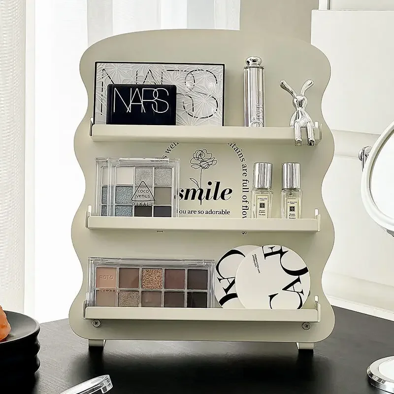 Eyeshadow Palette Organizer Eyepowder Storage Tray Cosmetics Rack Lipstick Nail Polish Holder Women Makeup Jewelry Storag