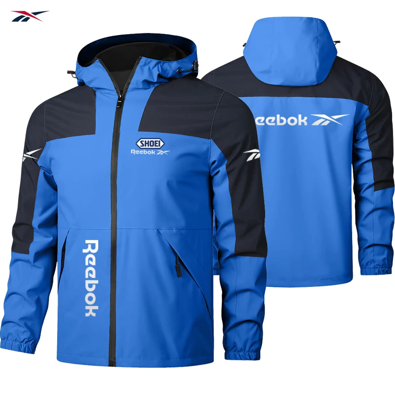 2026 Reebok Patchwork Jacket, Lightweight Windproof and Waterproof Men's and Women's Spring and Autumn Outdoor Leisure Sport Coa - view 2