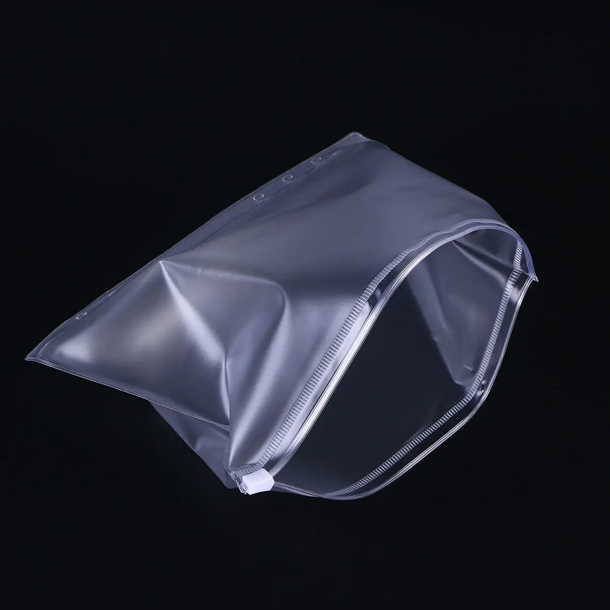 

24Pcs A5 Document Folder Plastic Envelope Transparent Folder Snap Button Multipurpose File Organizer Clear Document Storage Bags