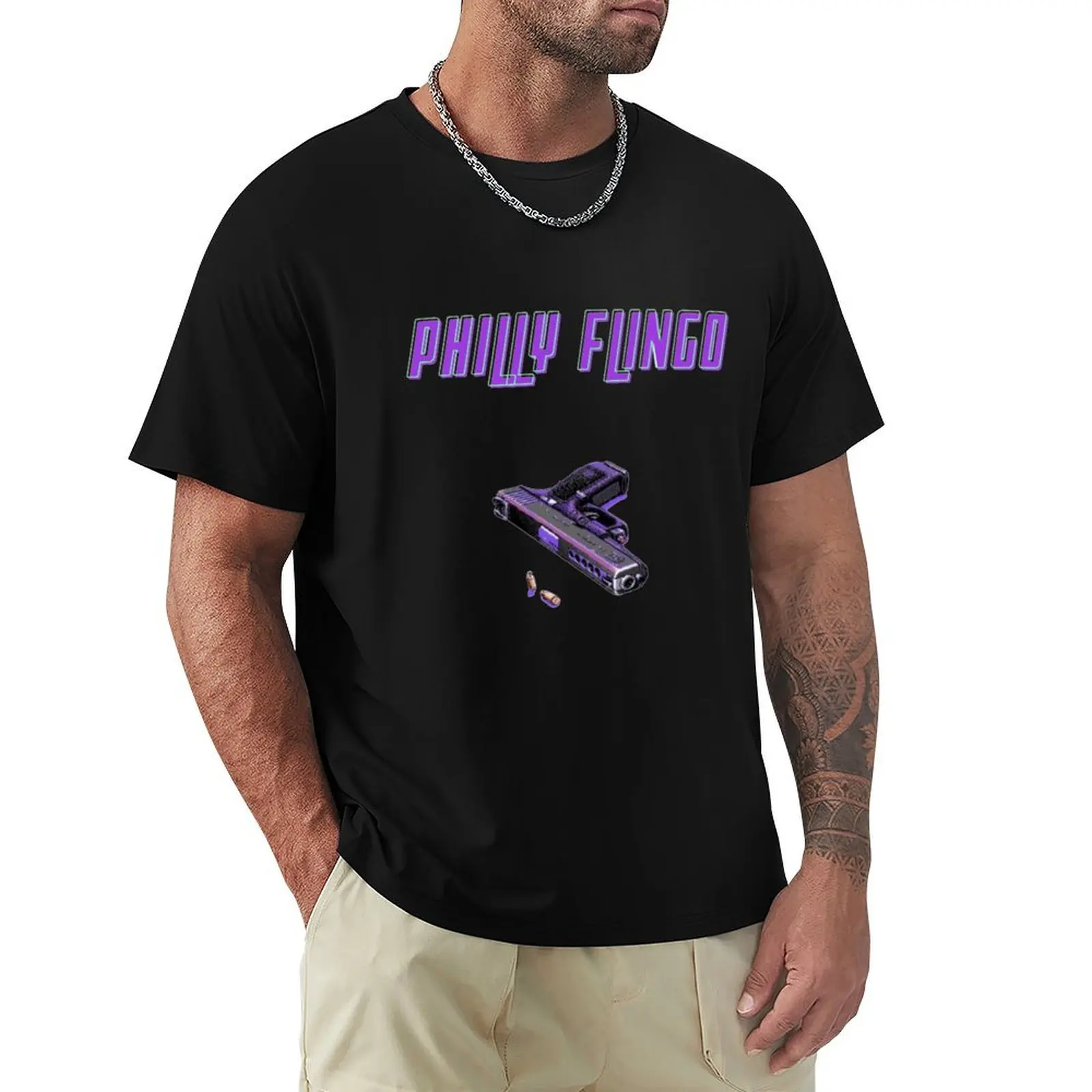 Philly Flingo Alpha Wann T-Shirt Urban Style Print T-Shirt