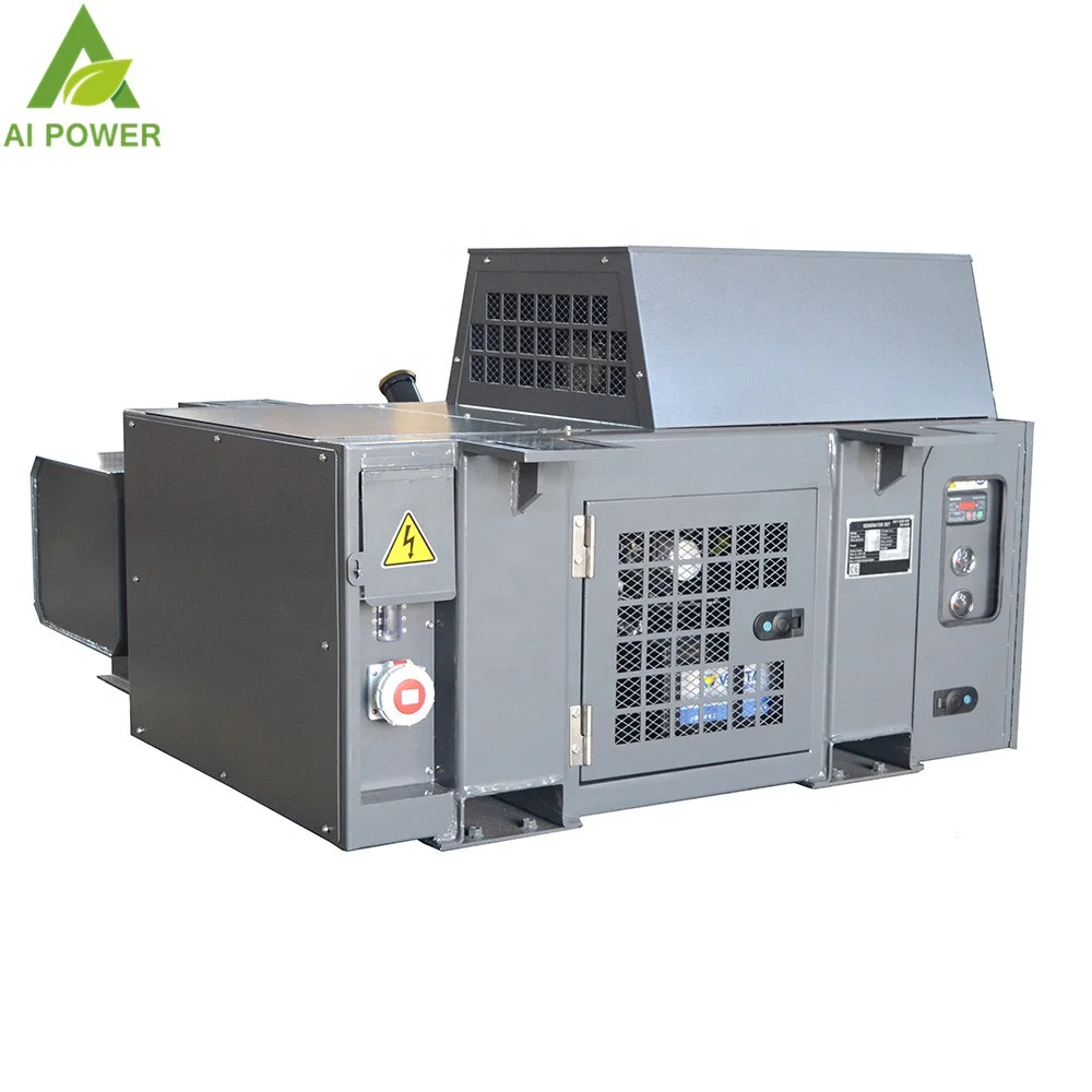 Generatore di gruppo elettrogeno silenzioso sottopiano da 15KW per contenitore Reefer