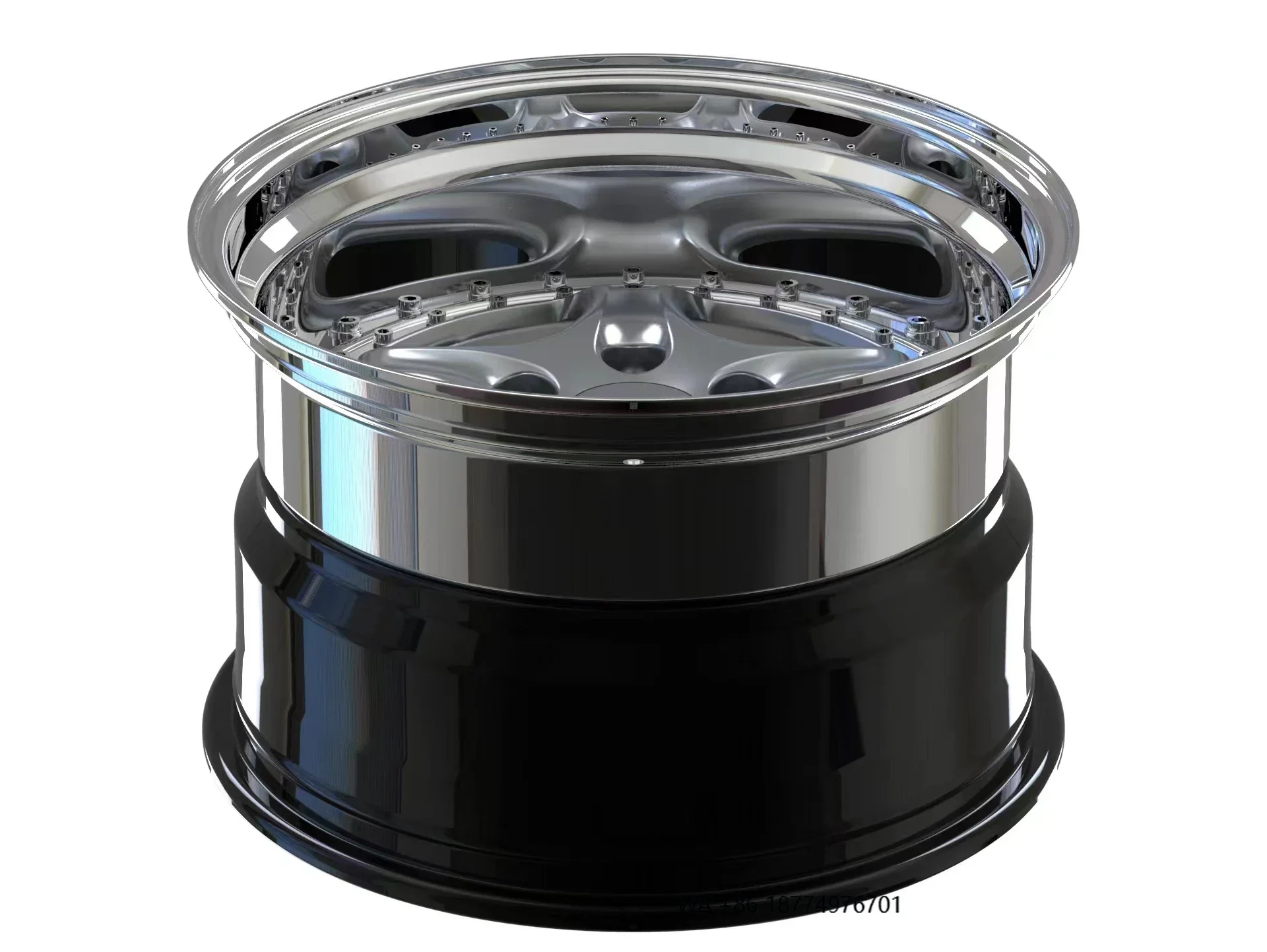 

17 18 19 21 22 Inch Deep Lip 3 Piece Forged Aluminum Alloy Wheels Rim 5x120 for 2023 toyota gr86