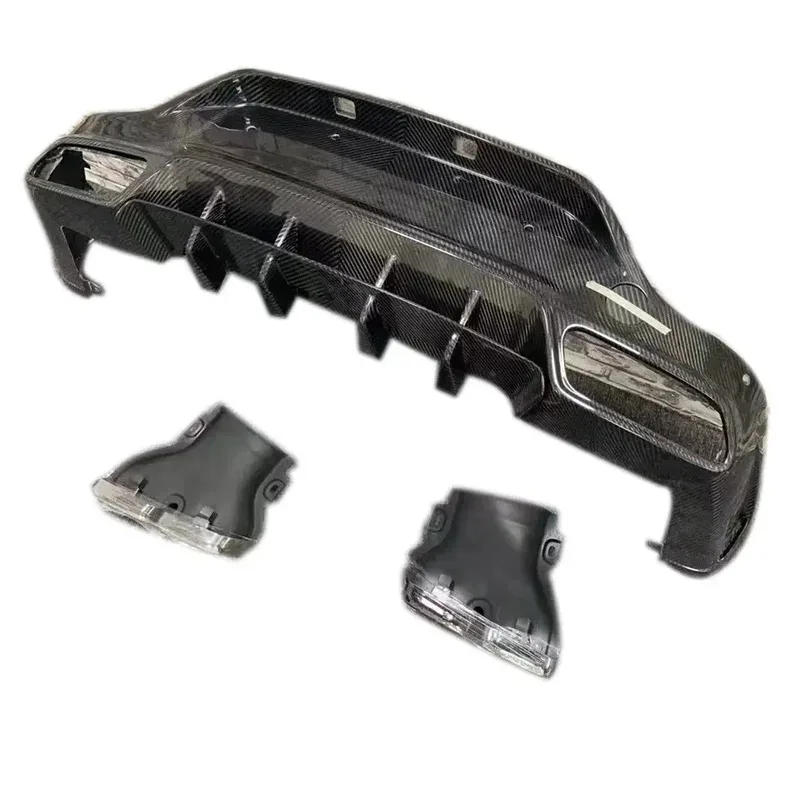 

Factory Hot Selling Car Diffuser for GLC43 Coupe Carbon Fiber Rear Lip for GLC63 Coupe 2017 Topcar Style Carbon Fiber Material