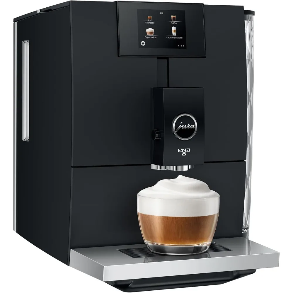 Volle Metropolitan Black Superautomatische Espressomaschinen mit Touchscreen