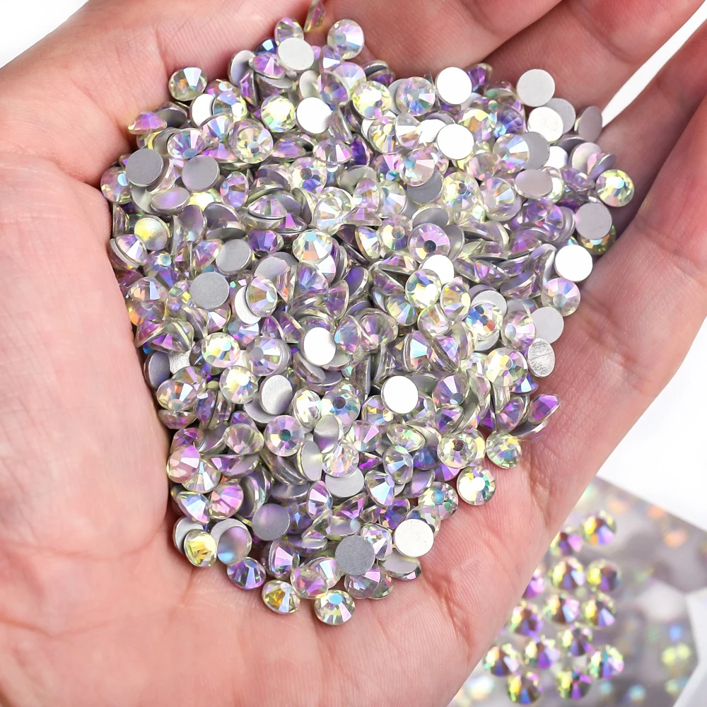 Moonlight стразы Crystal Nail Art Non hotfix rhinestones Moon Night Loose Rhinestone Glass Strass for Nail Art Decorations E7005