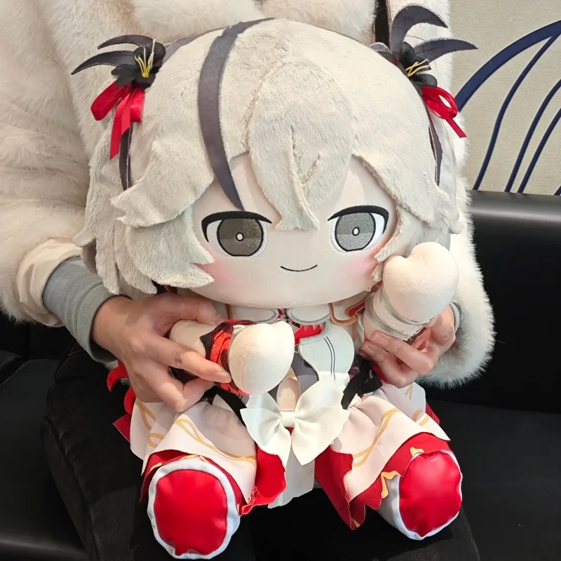 

Anime Game Wuthering Waves Camellya 40cm Anime Periphery Sitting Posture Figure Idol Plushies Girl Birthday Gifts Cosplay Doll