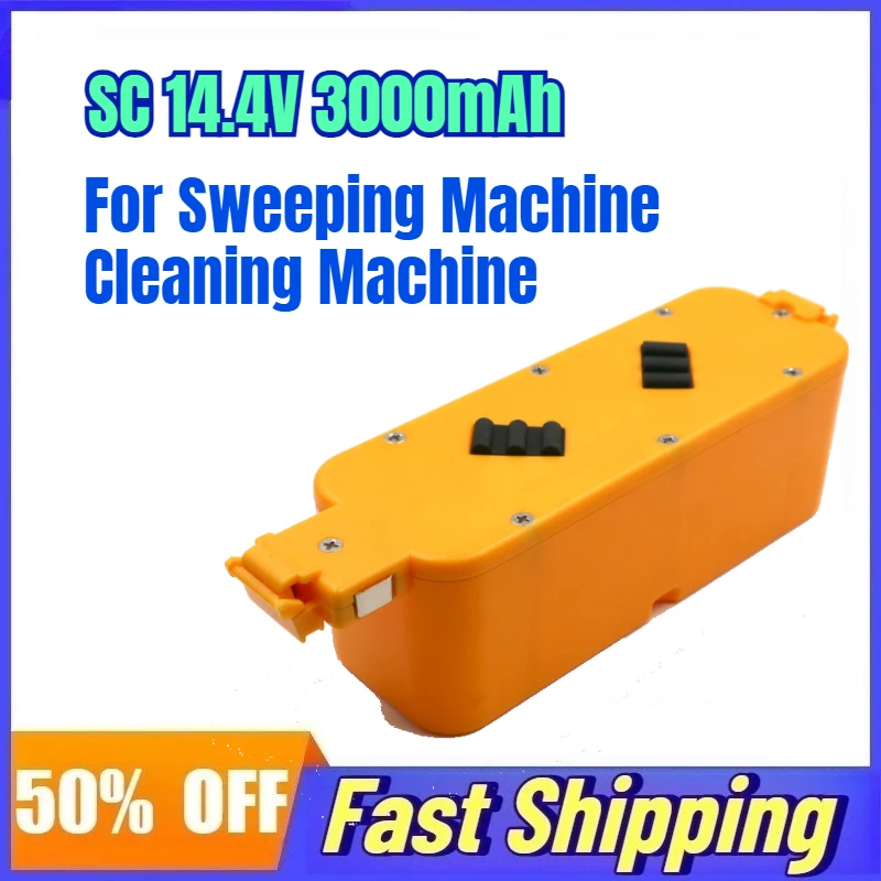 

SC 14.4V 3000mAh Rechargeable Battery for Sweeping Machine Cleaning Machine Lithium Battery