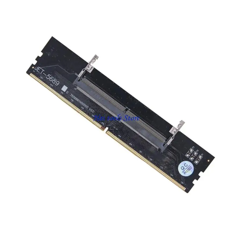 X37E DDR3/DDR4/DDR5 Laptop to Desktop Memory Adapter Expansion Card Memory Connector Memory Computer Converters