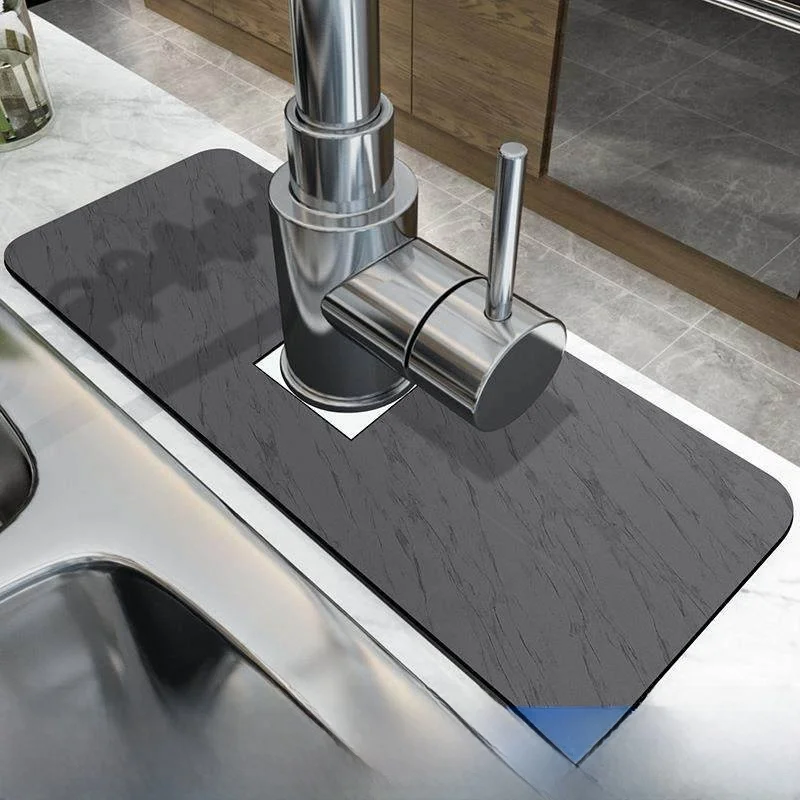 

Впитывающий коврик для кухонной раковины, прачечной, умывальника, длинная полоса для защиты от брызг умывальника/крана
