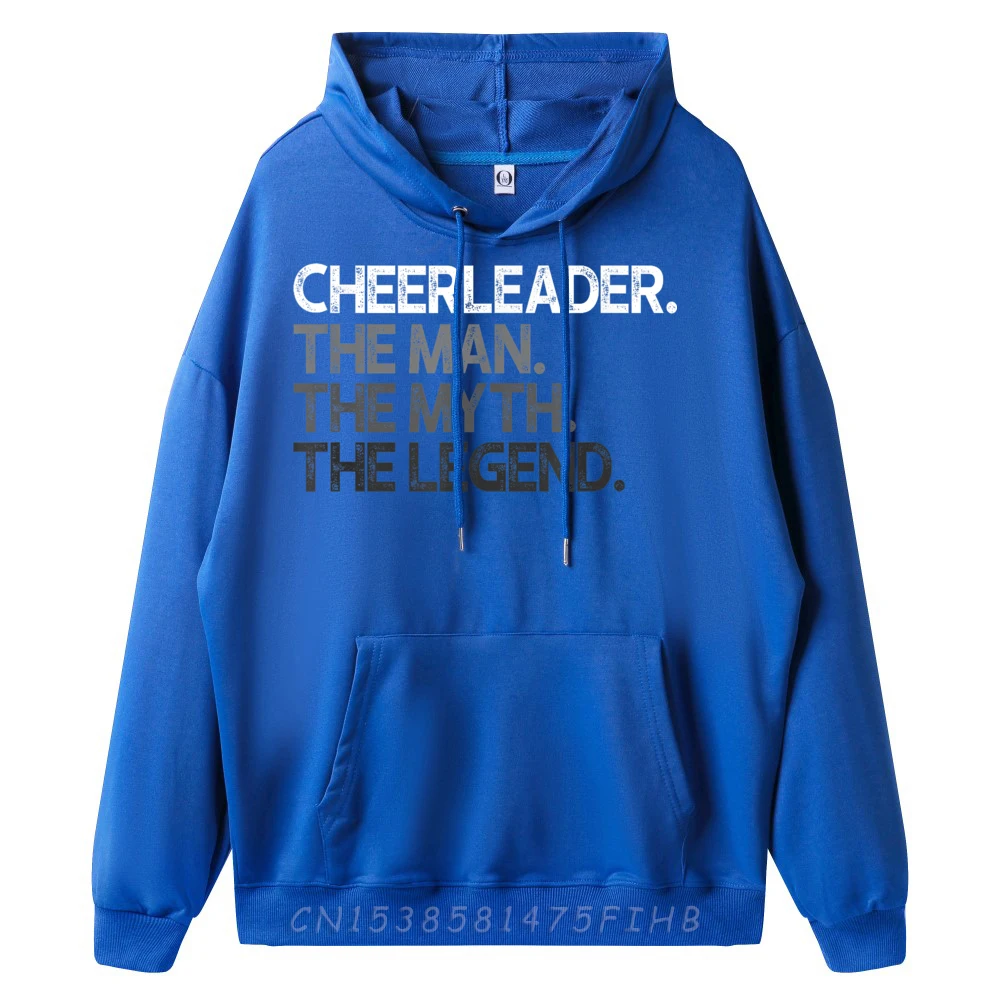Cheerleader Cheer Leader The Man O Neck Hoodies Lovers Day Hoodies Long Sleeve Classic Casual Hoodies Funny Men