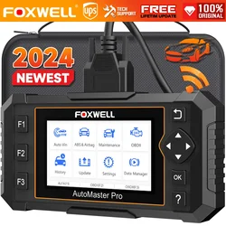 FOXWELL NT650 Pro Wireless Car OBD2 Scanner ABS SRS Bidirectional Code Reader Diagnostic Tool EPB OIL DPF TPMS 25 Maintenance