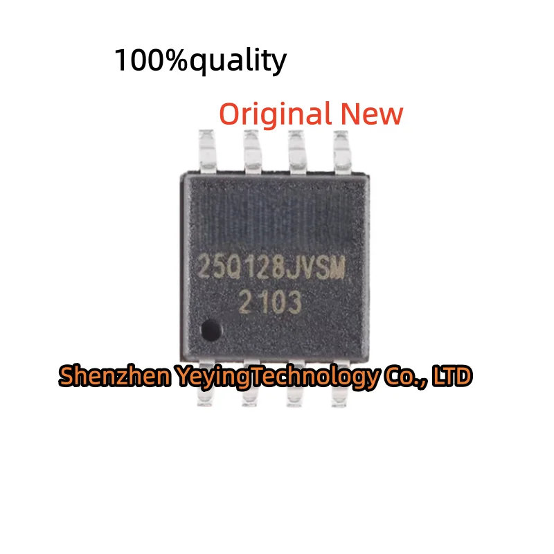 1Pcs 100% New W25Q128Jvsim 25Q128Jvsim 25Q128Jvs1M 16Mb 128Mbit Flash Memory Ic Chip